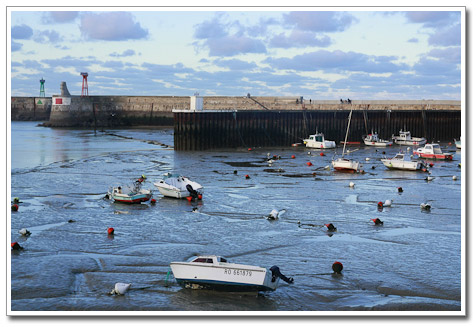 Port en Bessin - Janvier 2010